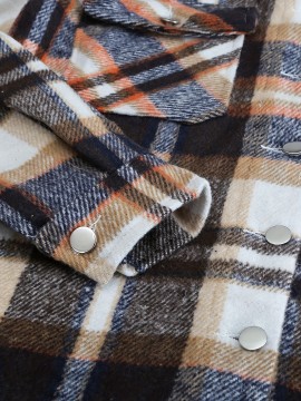 Women Corduroy Shirts Casual Long Sleeve Button Down Blouses Top